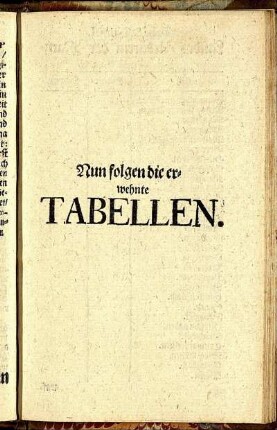 Nun folgen die erwehnte Tabellen.