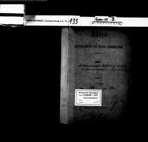 Anstellung und Besoldung der Gemeinde- und Bezirksvorsteher, Band 2 und 3