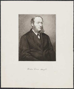 Icones Professorum Marpurgensium — Bildnis des Wilhelm Julius Mangold (1825-1890)