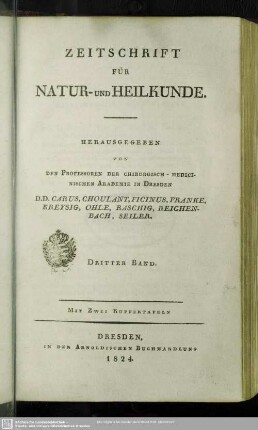 3.1824: Zeitschrift für Natur- und Heilkunde