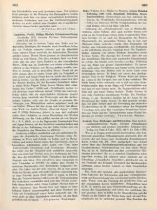 362 [Rezension] Rahe, Wilhelm, Johann Heinrich Volkening 1796 - 1877, dienstliche Schreiben, Briefe, Tagebuchblätter