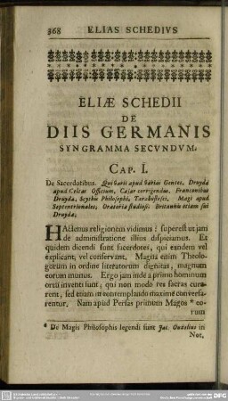Syngramma Secundum
