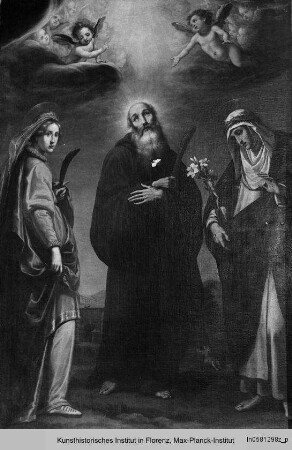 Die Heiligen: Benedikt, Appollonia und Katharina von Siena