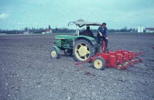 Fotografie: Einzelkornsämaschine, Einzelkornsaat