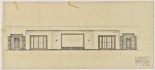 Flughafen Tempelhof - Vorraum Kleiderablage v. Tanzsaal +71,05