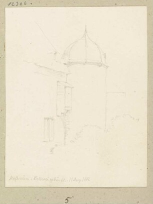 Der Turm des Kellereigebäudes in Hofheim am Taunus