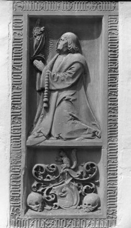 Marktoberdorf, Allgäu, Pfarrkirche, Grabstein 1510