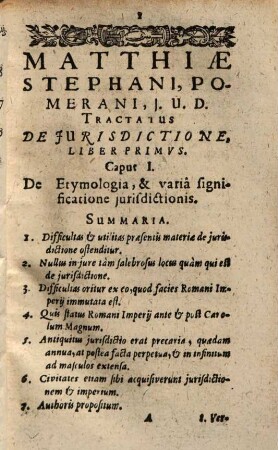 Tractatus de iurisdictione, 1