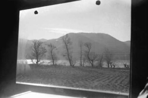Orsova: Bahnstrecke am Eisernen Tor, aus dem Fenster
