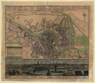 Die Königl. PREVS: u. Churf. BRANDENBVRG. RESIDENZ-STADT BERLIN
