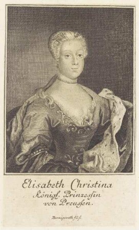 Bildnis der Elisabeth Christine von Preußen