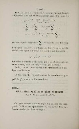 [D2 ax] Sur la règle de Räabe ou règle de Duhamel.