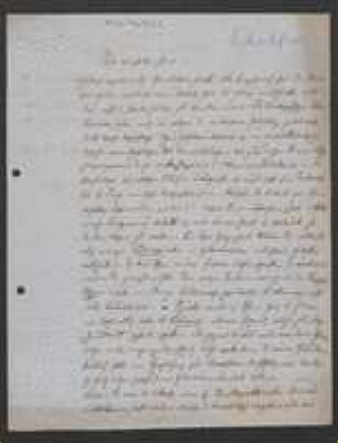 Brief von Schaffner an Unbekannt