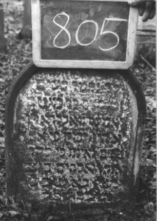 Grabstein 805