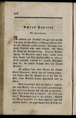 Achtes Kapitel. - Zehntes Kapitel.