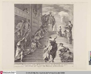 Purificatione della Beata Vergine [Mariä Darbringung; Maria geht als Kind zum Tempel; La Vierge enfant présentée au temple]