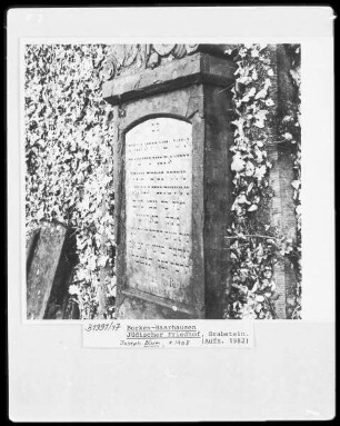 Grabstein Joseph Blum (+1908)