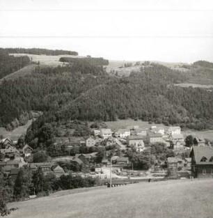 Unterloquitz, Blick auf den Ortsteil Arnsbach von Süden
