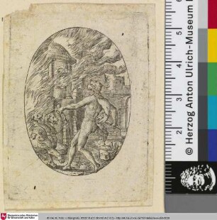 [Herkules bändigt den Kerberos; Hercule enchaîant le chien Cerbère]