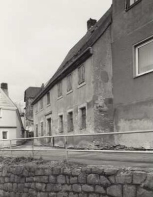 Mittweida, Wohnhaus : Mittweida, Wohnhaus, Neustadt 42, vor 1700, um 1820, Straßenansicht