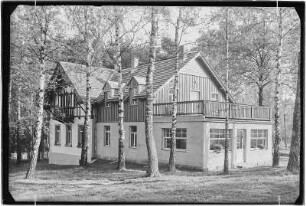 Gohrisch. Ferienheim Haus Warnatz. Rückansicht