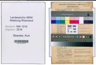 Entnazifizierung Kurt Stoecker , geb. 30.03.1903 (Drogist)