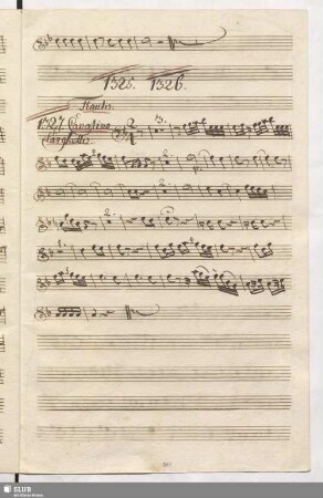 1327. Cavatina: D'una Donna qual son io / Cimarosa, D.