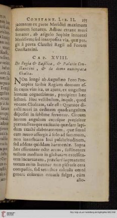 Cap. XVIII