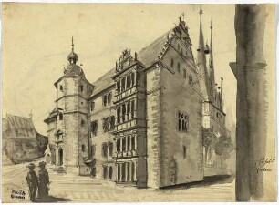 Rathaus zu Alfeld, Vorderseite