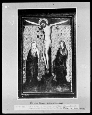 Der Pähler Altar — Kreuzigung