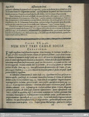 Caput XX. Num Sint Tres Causae Sociae Creationis