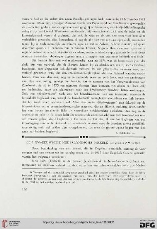 2.Ser. 10.1917: Een XVe-Eeuwsche nederlandsche miskelk in Zuid-Amerika