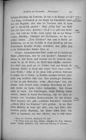 Wollheim als Dramatiker. "Muttersegen."