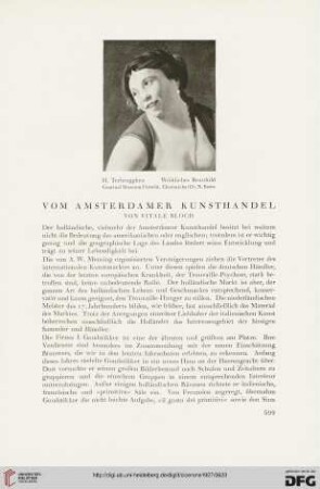 19: Vom Amsterdamer Kunsthandel