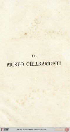 Il Museo Chiaramonti