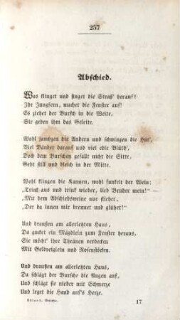 Abschied.