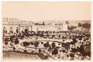 Orangerie mit Garten, Versailles: Ansicht