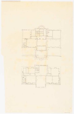 Wohnhaus Ompteda, Berlin-Dahlem Umbau: Entwurf Grundriss