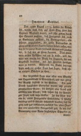 Zweytes Kapitel.