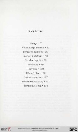 Spis treści