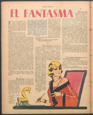 El fantasma : Novela corta de Julio Franzoso