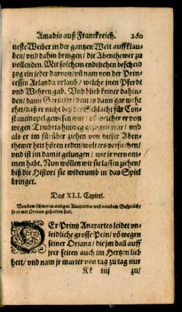 Das XLI. Capitel.