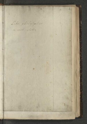 Libri philosophici in codd MStis.