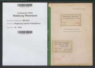 Wirtschaftlicher Lagebericht für das vierte Vierteljahr 1938 Regierungsbezirk Aachen.
