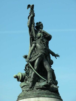 Denkmal am Pariser Rathaus, Hotel de Ville
