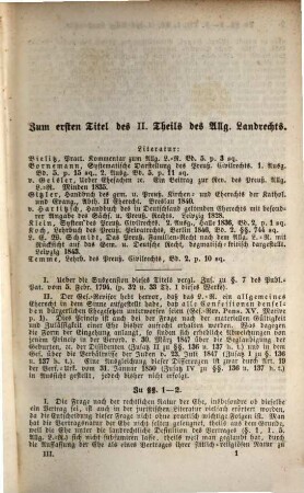 Ergänzungen und Erläuterungen zum allgemeinen Landrecht : mit Ausschluß des Staatsrechts, 3. Zu Theil II. Tit. 1 bis 19