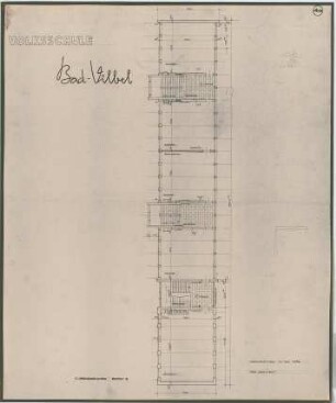 Grund, Peter; Bad Vilbel; Ernst Reuter Schule - Block E (Grundriss 2. OG)