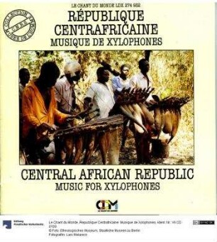 Republique Centrafricaine. Musique de Xylophones