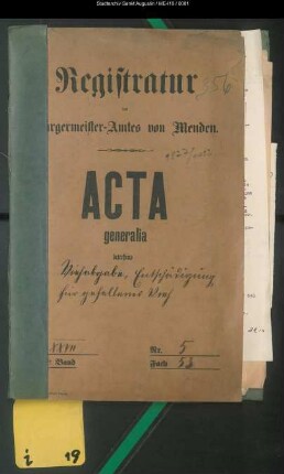 Viehabgabe, Entschädigung für gefallenes [verendetes] Vieh - generalia -