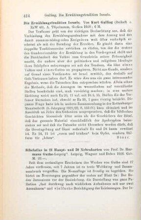 414-415 [Rezension] Guthe, Hermann, Bibelatlas